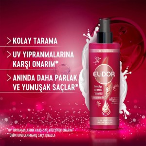 Elidor Brezilya Keratin Terapisi Sıvı Saç Bakım Sütü 200 Ml - Thumbnail