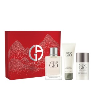 Giorgio Armani - Giorgio Armani Acqua Di Gio Erkek Parfüm Edt 100 Ml + 75 Ml Shower Gel + 75 Ml Deodorant Set