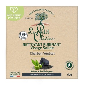 Le Petit Olivier - Le Petit Olivier Nettoyant Purifiant Charbon Soap 60 Gr