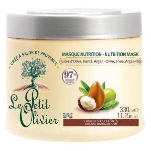 Le Petit Olivier - Le Petit Olivier Zeytin&Shea&Argan Yağı Saç Bakım Maskesi 330 Ml