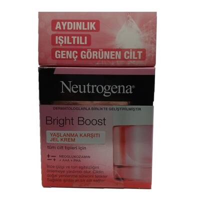 Neutrogena Bright Boost Yaşlanma Karşıtı Jel Krem 50 Ml