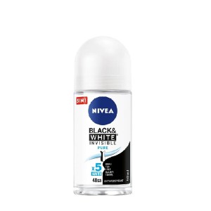 Nivea - Nivea Black&White Pure Kadın Roll-On 50 Ml