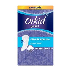 Orkid - Orkid Günlük Ped Normal Ekonomik Paket 40'lı