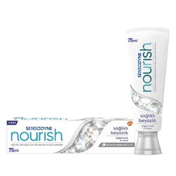 Sensodyne - Sensodyne Nourish Sağlıklı Beyazlık Diş Macunu 75 Ml