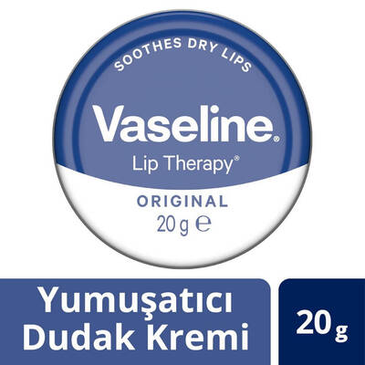 Vaseline Lip Original Nemlendirici Dudak Bakım Kremi 20 Gr